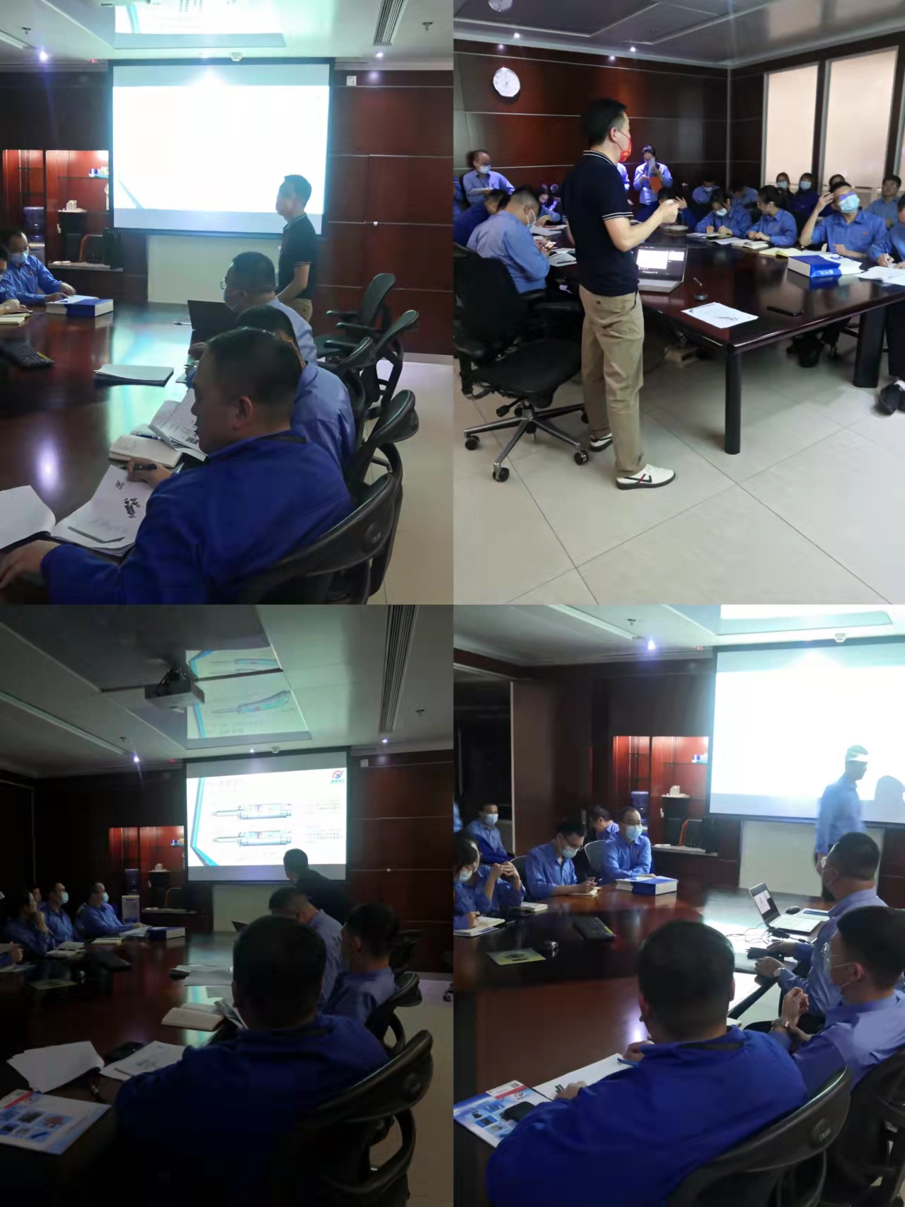 客户员工培训完美结束