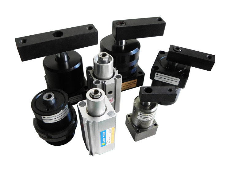 转角缸(旋转夹紧缸)原理